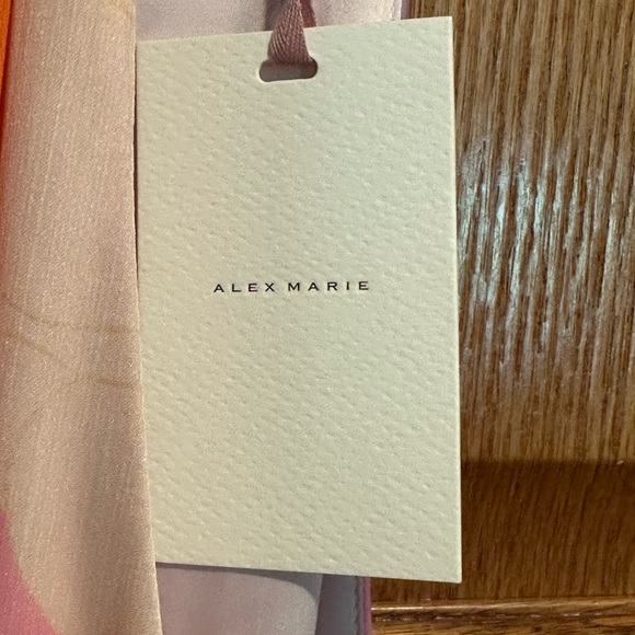 Alex Marie Fiona Halter Floral Gown - Picture 4 of 5